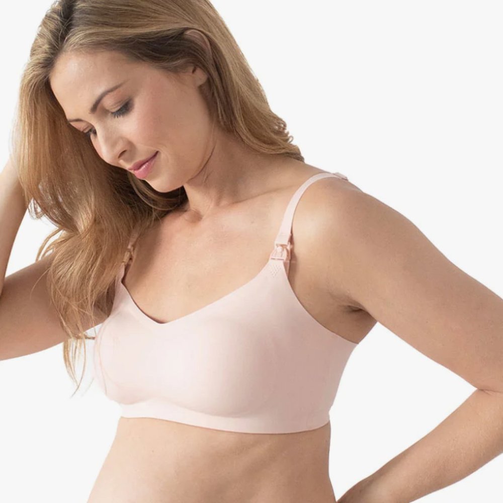Kindred Bravely Ultra Comfort Smooth Classic Nursing Bra | Soft Pink - X-Large